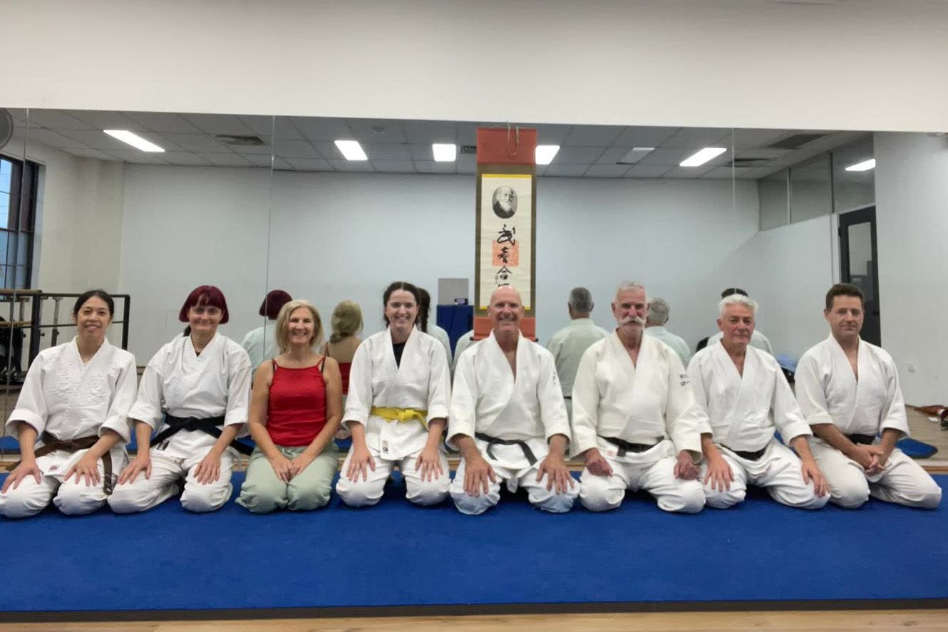 Students of the Marrickville dojo