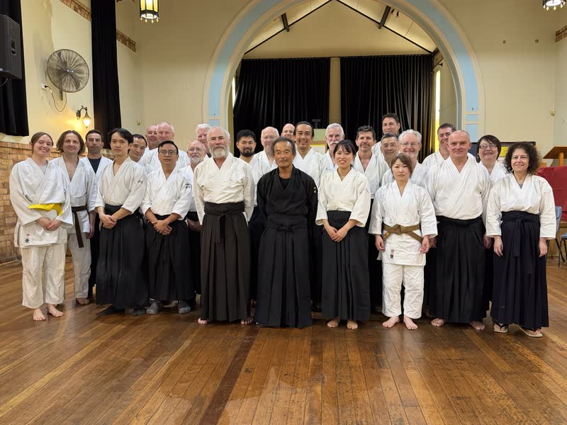 The group at a jo seminar at the Ku-ring-gai town hall