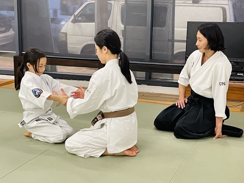 Kokyu ho at the North Sydney dojo