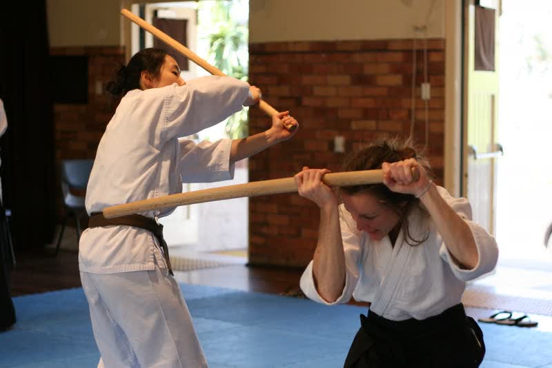 Paired sword practice, kumitachi