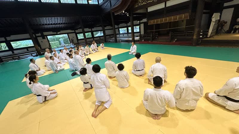 The seminar at the Kyoto Butokuden in 2024
