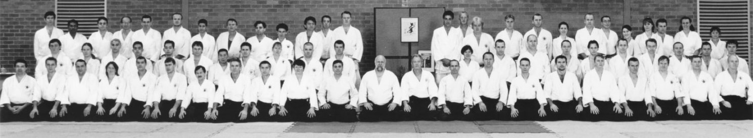 Participants of the Ulf Evanas Sensei seminar in Melbourne, June 1999