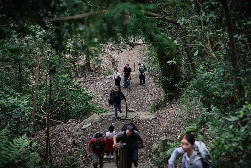 Walk up Atagosan