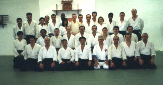 Sairenji Sensei and Takayasu Sensei looking through photographs